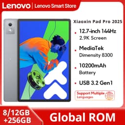 Lenovo Xiaoxin Pad Pro 2025 12.7 inch Tablet Original Global ROM Dimensity 8300 2.9K 144Hz Display 10200mAh Android 14 Pad PC