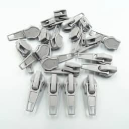 10-100Pcs 3#/5# Nylon Coil Auto Lock Zipper Puller DIY Sewing Tool Zipper Slider 20 Colors
