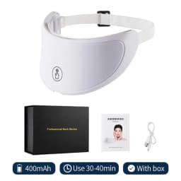 Neck LED Mask 7 Colors Photon Anti-Wrinkle Skin Brightening Neck Beauty Mask Skin Tightening Lifting Neck Daily Beauty Care