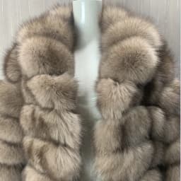Women's Detachable Real Fox Fur Jacket Thick Warm Removable Vest Luxury Fashion Solid Color Transformable Coat