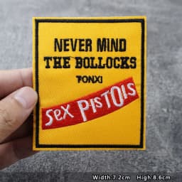 Bands Iron On Patches Apparel Sewing Fabric Handmade Appliques For Clothing Punk Rock Stickers Badges Parche