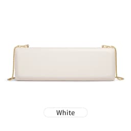 Elegant Red Evening Bag Minimalist Detachable Gold Chain Shoulder Bag Perfect for Evening Events, Weddings, and Formal Occasions