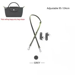 New Colors Pomegranate Leather Shoulder Strap for Longchamp Mini Bag Durable Fashion Bag Strap Modification Bag Accessories