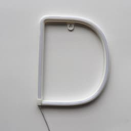 DIY Alphabet Letter Neon Light Sign & @ Number LED Night Light 22cm Height Decor Birthday Wedding Party Wall USB & Battery Case