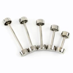 10Pcs Deepeel Detachable Wheel Screw Buckle 15-40mm Metal Barbell Clasp HandBag Strap Handle DIY Luggage Hardware Accessories