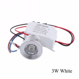 1W /3W LED White/Warm White AC 85-265V Mini Surface Mounted Light Led Downlight Jewelry Cabinet Lamp LED Mini Spotlight Lamp