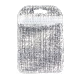 20-100pcs Holographic Ziplock Bags Iridescent Composite Self Sealing Pouches For Jewelry Nail Art Gift Packaging Storage Supply