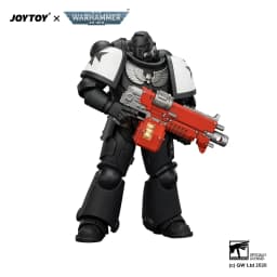 JOYTOY Warhammer 40,000 1/18 Action Figures Ultramarines Intercessor with Bolt Rifle, Bolt Pistol and Chainsword