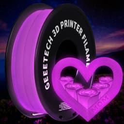 GEEETECH Glow PLA 1.75mm 1kg Glow in Dark for 3D Printing Night Light Luminous 8 Colors 3D Printer Material, Oversea Warehouse