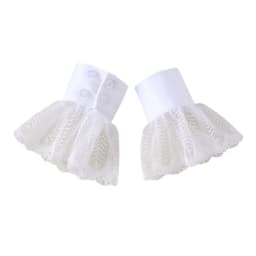 Gothic Retro Black Detachable Sleeve Fake Cuffs Multi Layer Lace Patchwork Princess Sweater Decorative Wristband Dropshipping