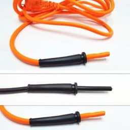 5Pcs Black Rubber Wire Protector Cable Sleeve Boot Cover For Angle Grinder Electric Drill Cable Wire Protection Boat Wire Protec