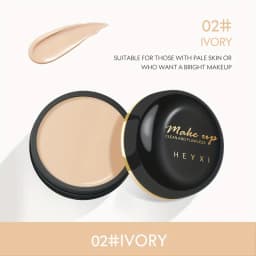 Clear Concealer Cream, Waterproof and Sweat Proof, Durable, Natural Finish, Suitable for All Skin Types
