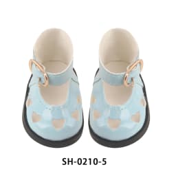 5.5CM PU Leather Mini Doll Shoes For 14 Inches American Doll Boots Hollowing Heart Bow Shoes For 35Cm Baby Girl,Lise,Nancy Dolls