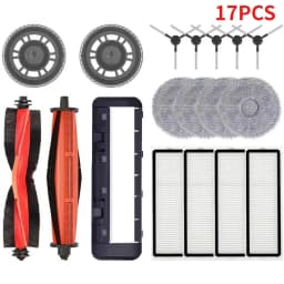 Robot Vacuum Cleaner Accessories Kit For Xiaomi S20+ S20 Plus B108GL, Main Side Brush Filter Mop Cloths Replacement Spare Parts