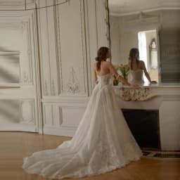 Graceful Boho Lace Appliques Wedding Dresses A-Line Sleeveless Boat Neck Backless Bride Gowns Tulle Customized Vestidos De Noche