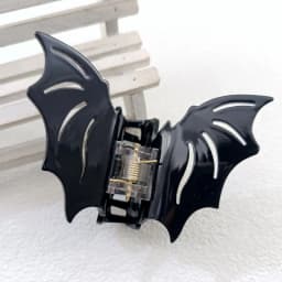 Bat-shaped Acetic Acid Material Halloween Funny Updo Festival Dress Hair Grab Hair Accessories for Women