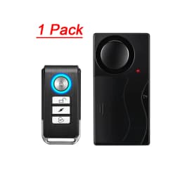 Wireless Vibration Alarm Door And Window Anti-Theft Alarm With Remote Control 110dB Motorcycle Bicycle Security Sensor System