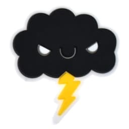 New Arrivals 1Pcs Cute Weather Clouds PVC Shoe Charms for Crocs Accessories Charms Decoration Party Favor Gifts