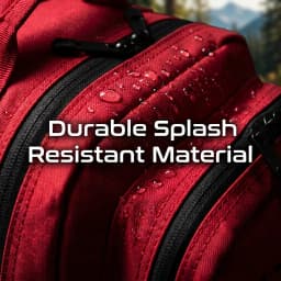 45L Large Capacity Tactical Hunting Backpack For Men With MOLLE Webbing System Dual Cup Holders Outdoor Survival Hiking Camping Rucksack For Wilderness Trip Travel Daily Work Commute Outdoor Camping Activities Gear Storage Backpack