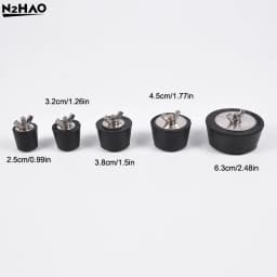 1PCS Pool Winterizing Plug Premium 1" To 2.5",PVC/Steel Expansion Pipe Plug,Swimming Pool Winter Expansion Plugs With SS Screw