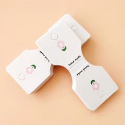 100pcs Handcrafted Jewelry Packaging Unique Folded Cards Holders for Necklace Bracelet Accessories Gifts and Retail Display
