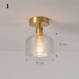 Modern Pendant Ceiling Lamp with Glass Shade for Kitchen Aisle Balcony Bedroom Home Art Deco Led Ceiling Lights Fixtures E27