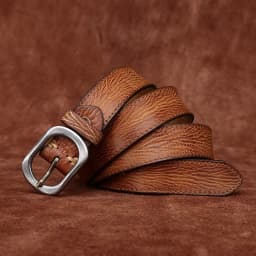 3.0CM Ladies Pure Cowhide High Quality Genuine Leather Belts for Women Needle Buckle Jeans Cowboy Waist Belt Luxury Designer