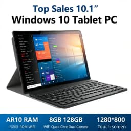 Top Sales 10.1''Windows 10 T10 Tablet PC AR10 RAM 8GB 128GB ROM WIFI Quad Core WIFI Dual Camera 1280*800 Touch Screen USB 3.0