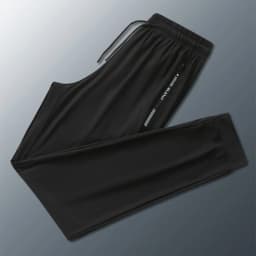 Ice Silk Pants Men Summer Thin Style Sports Quick Dried Straight Leg Draping Wide Leg Pants Casual Trousers Plus Size 6XL7XL 8XL