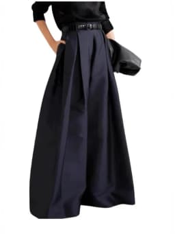 2026 Women's Fashion Solid High Waisted Wide Leg Suit Pants Spring Loose Casual Simple Trousers Street Retro Floor Length Pants