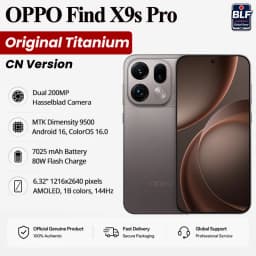 OPPO Find X9s PRO 5G Dimensity 9500 Double 200MP Camera 6.32 LTPO AMOLED 144HZ Google Play ColorOS16 80W NFC Original NEW
