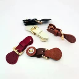 1Pcs Bag Buckle Lock Cowhide Sew On Snap Closure With Iron Alloy Button For Handbag Shoulder Bag Purse DIY Making