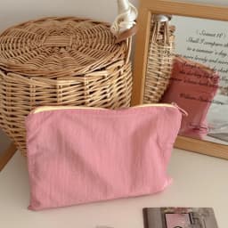 New Women Plaid Makeup Bag Large Capacity Nylon Zipper Pouch Purse Travel Clutch Cosmetic Organizer Zipper Storage Bag Косметика