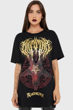 Blind Mind Gothic Tattoo Art Retro Style Summer Casual T-Shirt Men's and Women's Luxury Brand Top 2026