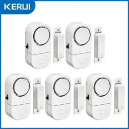 KERUI Independent Door Sensor Magnetic Sensor Wireless Home Window Door Entry Anti Thief Security Alarm 90dB
