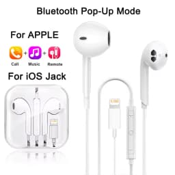 Original Type C Wired Headphones For Apple iPhone 17 Air 16 15 14 13 12 11 Pro Max XR 7 8 Plus 3.5MM Earphones Phone Accessories