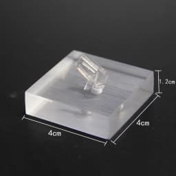 Acrylic Ring Display Rack, High-end Jewelry Decoration Stand , Ring Storage Case and Shooting Prop Holder Organizer