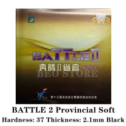 729 Friendship BATTLE 2 Provincial Soft Pips-in Original 729 Table Tennis Rubber Ping Pong Sponge