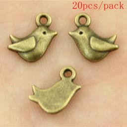 Bulk Charms For Jewelry Making Kit Pendant Diy Jewelry Accessories Hollow Dove Of Peace Charms