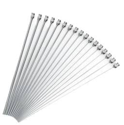 5PCS SUS304 8inch 200mm Long Blunt Tip Luer Lock Industrial Dispensing Needle 8G~26G Great for science lab, hobby crafts