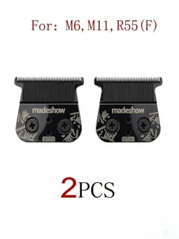 Madeshow M6 M11 G9G Blade Trimmer Original Replacement Blade Head Accessory for Kulilang R55 R55F T-Type Blade