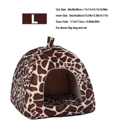 Cute Strawberry Pet Dog Cat House Foldable Warm Soft Winter Dog Bed Sofa Cave Puppy Dog House Kennel Nest For Small Dogs Cats