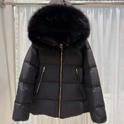 OFTBUY Real Fox Fur Collar Women's Down Coats and Parkas Winter Fashion Warm Thick Slim Zipper Outerwear Women Hooded Parkas