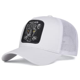 Unisex PANTHER Embroidery Baseball Net Caps Spring and Summer Outdoor Adjustable Casual Hats Sunscreen Hat Sports Cap
