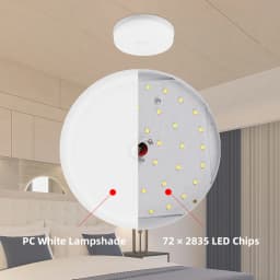 LED Lamp with Motion Sensor Ceiling Lights PIR Night Light Sensor Wall Lamps 110V 220V 18W 15/20/30/40W for Home Stairs Hallway