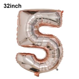 Balloon 1 Number Balloons Wild One Green Globe Blue Figure 1 Birthday Big Large 32 inch Red Rose Golden Silver Black Colorful