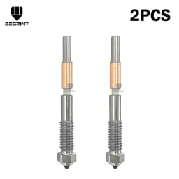 Bimetallic Nozzle For QIDI Q2 With Ceramic Insulation Integrated Design Quick Removal Integration Nozzles For QIDI Q2C Printer
