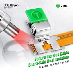 2UUL FC01 Flexible FPC Clamp PCB Ribbon Flex Cable Connector Clip Holder Mobile Phone Repair Electronic Component
