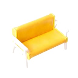 1:12 Dollhouse Miniature Sofa Leather Sofa Single/Double Chair Furniture Model Living Room Decor Toy Doll House Accessories
