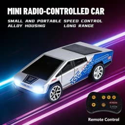 2026 Upgraded RC Car 1:64 Mini Alloy RC Drift Car Easy to Carry, 60mins Life. Exquisite Gift Box An Ideal Toy Gift for Children